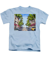 Worth Avenue - Palm Beach Florida - Kids T-Shirt