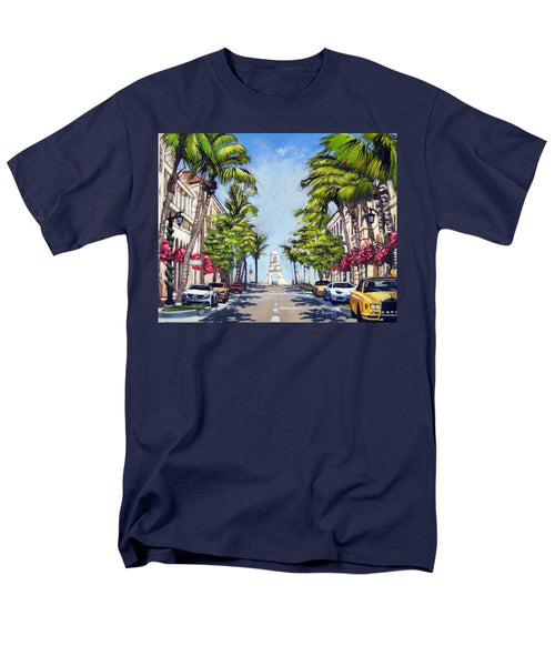 Worth Avenue - Palm Beach Florida - Men's T-Shirt  (Regular Fit)