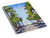 Worth Avenue - Palm Beach Florida - Spiral Notebook