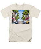 Worth Avenue - Palm Beach Florida - Men's T-Shirt  (Regular Fit)