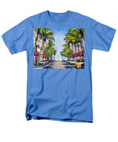 Worth Avenue - Palm Beach Florida - Men's T-Shirt  (Regular Fit)