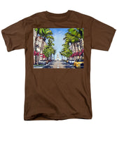 Worth Avenue - Palm Beach Florida - Men's T-Shirt  (Regular Fit)