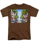 Worth Avenue - Palm Beach Florida - Men's T-Shirt  (Regular Fit)