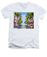 Worth Avenue - Palm Beach Florida - Men's V-Neck T-Shirt