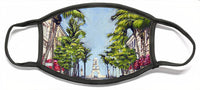 Worth Avenue - Palm Beach Florida - Face Mask