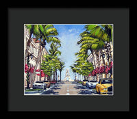 Worth Avenue - Palm Beach Florida - Framed Print
