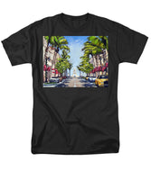 Worth Avenue - Palm Beach Florida - Men's T-Shirt  (Regular Fit)