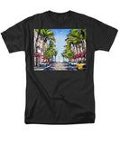 Worth Avenue - Palm Beach Florida - Men's T-Shirt  (Regular Fit)
