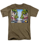 Worth Avenue - Palm Beach Florida - Men's T-Shirt  (Regular Fit)