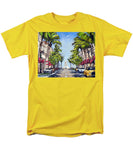 Worth Avenue - Palm Beach Florida - Men's T-Shirt  (Regular Fit)