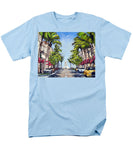 Worth Avenue - Palm Beach Florida - Men's T-Shirt  (Regular Fit)