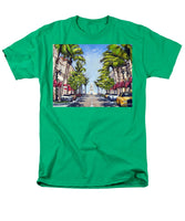 Worth Avenue - Palm Beach Florida - Men's T-Shirt  (Regular Fit)