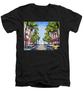 Worth Avenue - Palm Beach Florida - Men's V-Neck T-Shirt