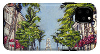 Worth Avenue - Palm Beach Florida - Phone Case