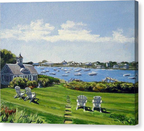 Wychmere Harbor Harwich Port Massachusetts Cape Cod Massachusetts - Canvas Print
