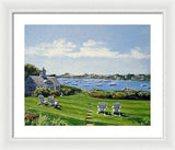 Wychmere Harbor Harwich Port Massachusetts Cape Cod Massachusetts - Framed Print