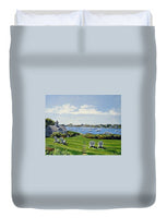 Wychmere Harbor Harwich Port Massachusetts Cape Cod Massachusetts - Duvet Cover