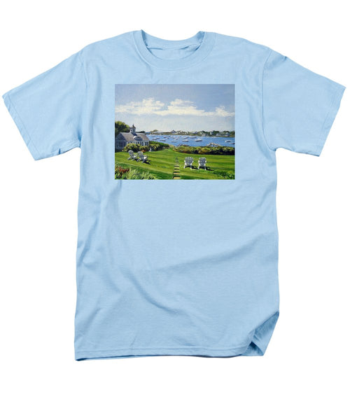 Wychmere Harbor Harwich Port Massachusetts Cape Cod Massachusetts - Men's T-Shirt  (Regular Fit)