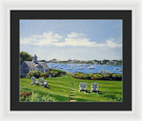 Wychmere Harbor Harwich Port Massachusetts Cape Cod Massachusetts - Framed Print