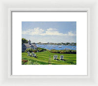 Wychmere Harbor Harwich Port Massachusetts Cape Cod Massachusetts - Framed Print