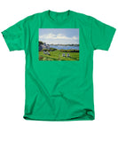 Wychmere Harbor Harwich Port Massachusetts Cape Cod Massachusetts - Men's T-Shirt  (Regular Fit)