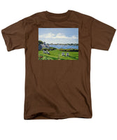 Wychmere Harbor Harwich Port Massachusetts Cape Cod Massachusetts - Men's T-Shirt  (Regular Fit)