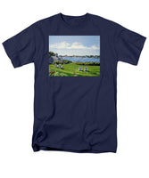 Wychmere Harbor Harwich Port Massachusetts Cape Cod Massachusetts - Men's T-Shirt  (Regular Fit)