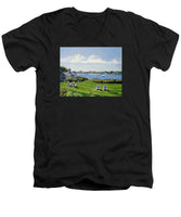 Wychmere Harbor Harwich Port Massachusetts Cape Cod Massachusetts - Men's V-Neck T-Shirt