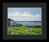 Wychmere Harbor Harwich Port Massachusetts Cape Cod Massachusetts - Framed Print