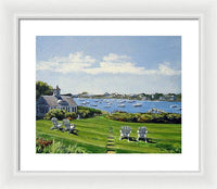 Wychmere Harbor Harwich Port Massachusetts Cape Cod Massachusetts - Framed Print