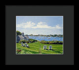 Wychmere Harbor Harwich Port Massachusetts Cape Cod Massachusetts - Framed Print
