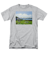 Wychmere Harbor Harwich Port Massachusetts Cape Cod Massachusetts - Men's T-Shirt  (Regular Fit)