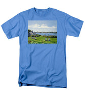Wychmere Harbor Harwich Port Massachusetts Cape Cod Massachusetts - Men's T-Shirt  (Regular Fit)