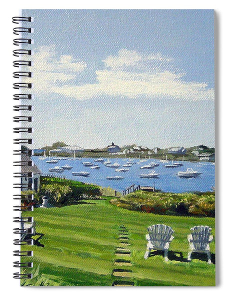 Wychmere Harbor Harwich Port Massachusetts Cape Cod Massachusetts - Spiral Notebook