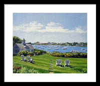 Wychmere Harbor Harwich Port Massachusetts Cape Cod Massachusetts - Framed Print