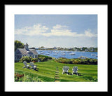Wychmere Harbor Harwich Port Massachusetts Cape Cod Massachusetts - Framed Print
