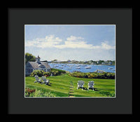 Wychmere Harbor Harwich Port Massachusetts Cape Cod Massachusetts - Framed Print