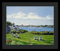 Wychmere Harbor Harwich Port Massachusetts Cape Cod Massachusetts - Framed Print