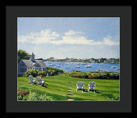 Wychmere Harbor Harwich Port Massachusetts Cape Cod Massachusetts - Framed Print