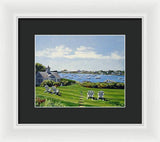 Wychmere Harbor Harwich Port Massachusetts Cape Cod Massachusetts - Framed Print