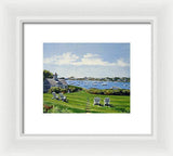 Wychmere Harbor Harwich Port Massachusetts Cape Cod Massachusetts - Framed Print