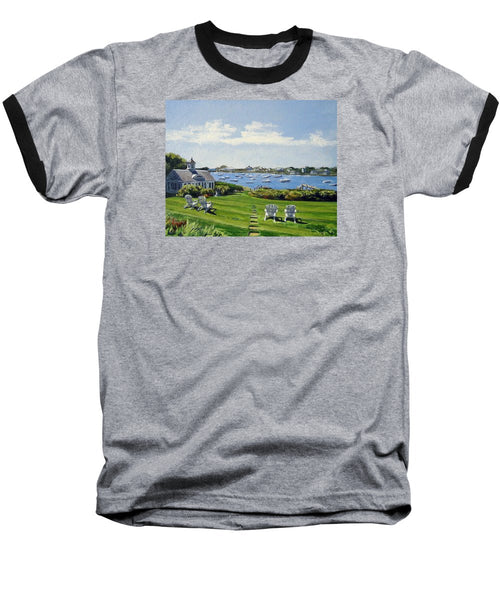 Wychmere Harbor Harwich Port Massachusetts Cape Cod Massachusetts - Baseball T-Shirt