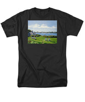 Wychmere Harbor Harwich Port Massachusetts Cape Cod Massachusetts - Men's T-Shirt  (Regular Fit)