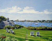 Wychmere Harbor Harwich Port Massachusetts Cape Cod Massachusetts - Art Print