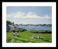 Wychmere Harbor Harwich Port Massachusetts Cape Cod Massachusetts - Framed Print