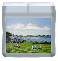 Wychmere Harbor Harwich Port Massachusetts Cape Cod Massachusetts - Duvet Cover
