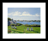 Wychmere Harbor Harwich Port Massachusetts Cape Cod Massachusetts - Framed Print