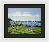Wychmere Harbor Harwich Port Massachusetts Cape Cod Massachusetts - Framed Print