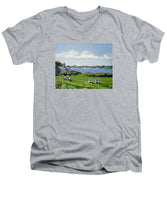 Wychmere Harbor Harwich Port Massachusetts Cape Cod Massachusetts - Men's V-Neck T-Shirt