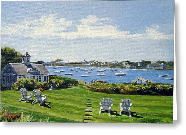 Wychmere Harbor Harwich Port Massachusetts Cape Cod Massachusetts - Greeting Card